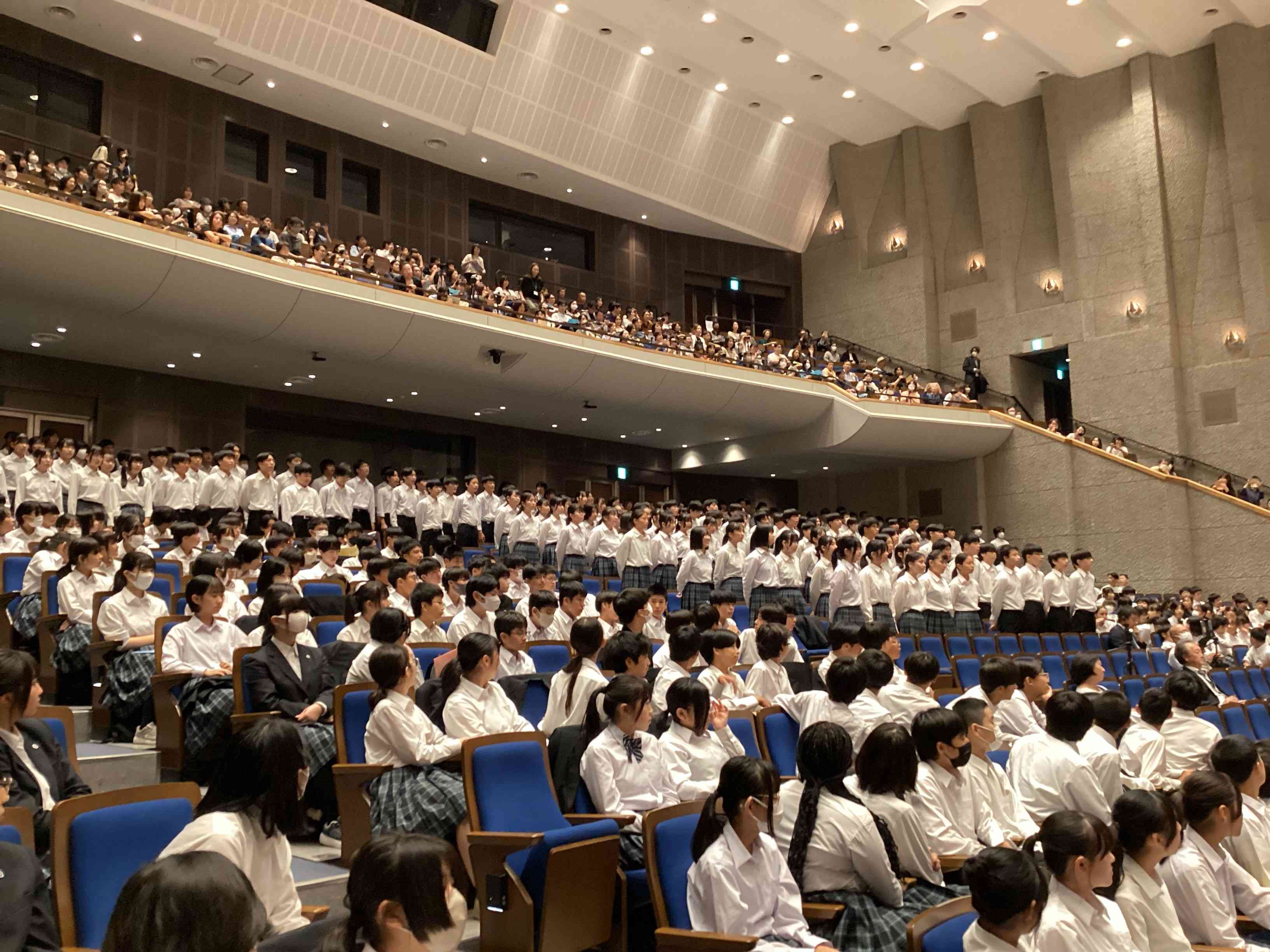 合唱学園 R6合唱コンクール開催 - 全体 - 学校ブログ - にしみたか学園 三鷹